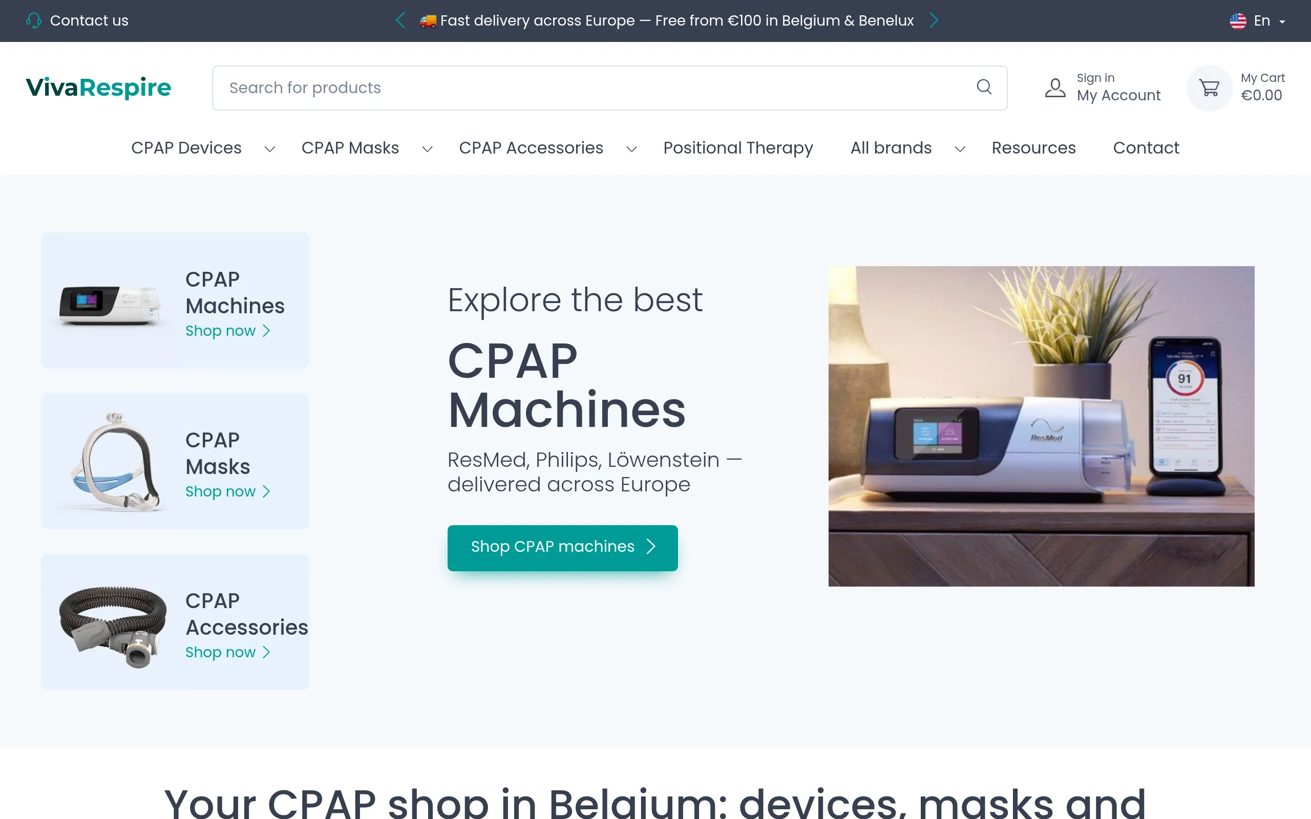 VivaRespire — Webshop bien-etre