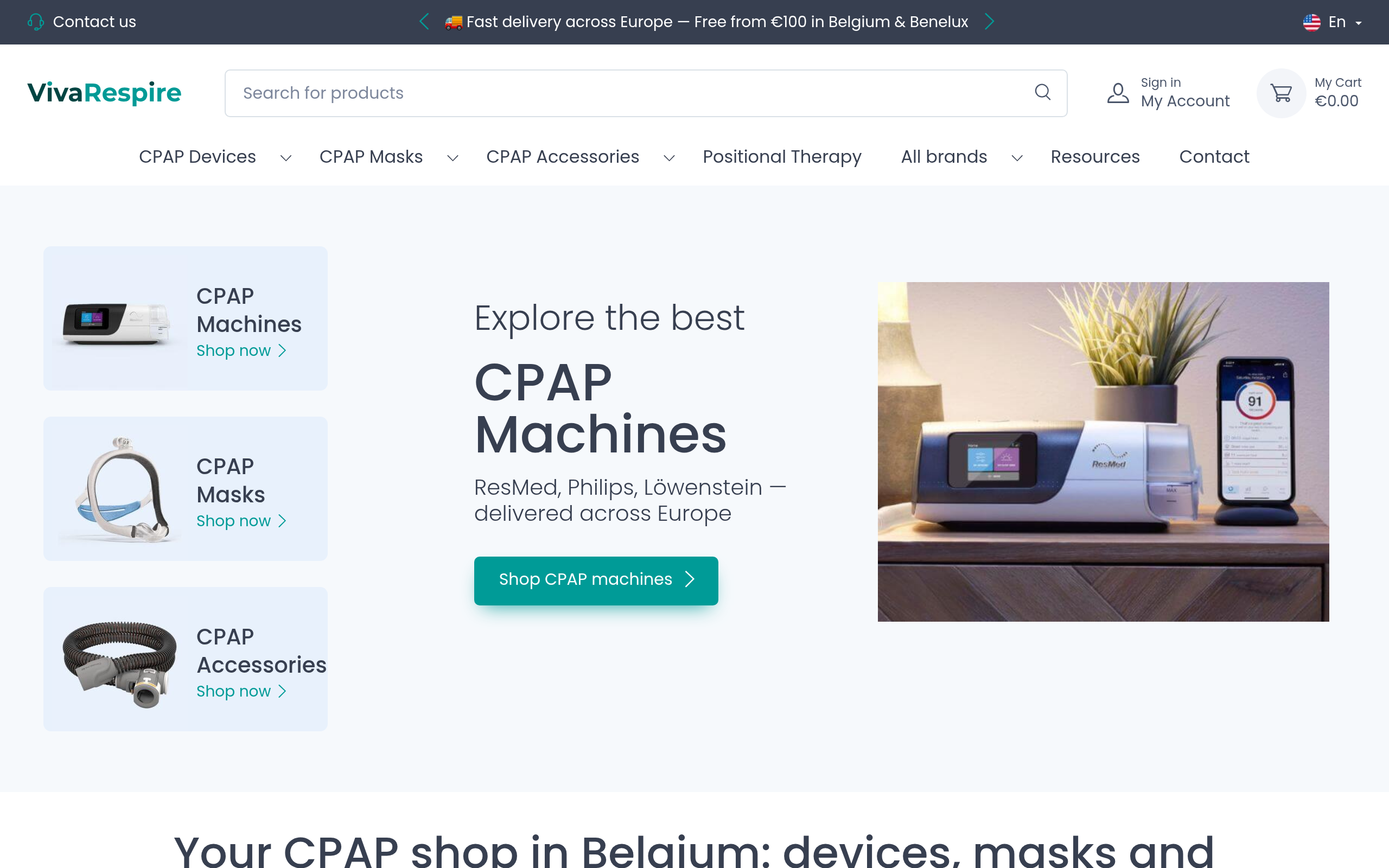 VivaRespire — Webshop bien-etre